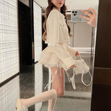 topbx 2024 New Pleated Mini Skirt for Women Girl Cute Lolita Skirt Japanese Fashion Clothing